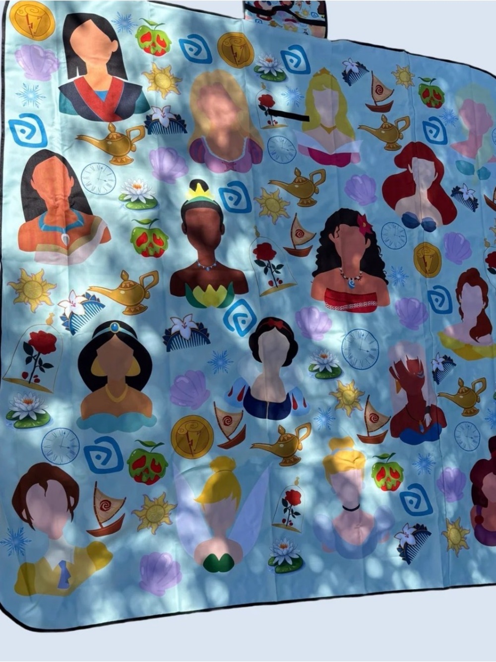 Disney princess picnic mat